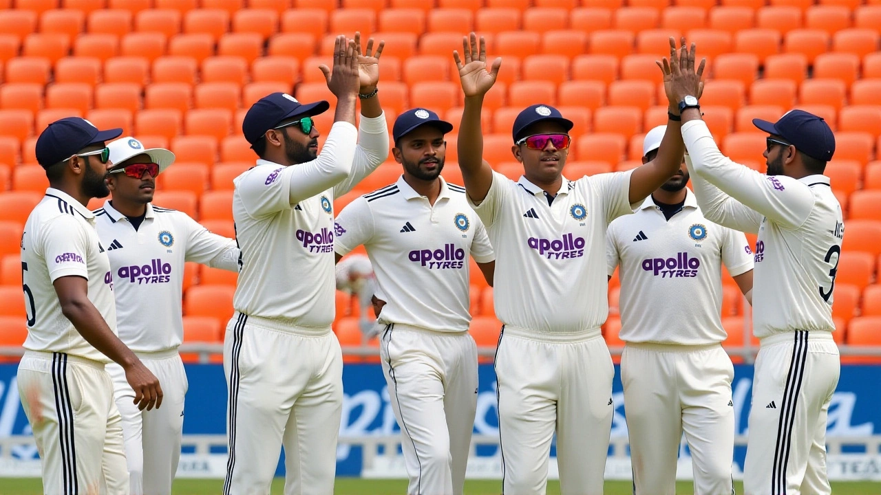 India routs West Indies by innings in Ahmedabad, Jadeja shines
