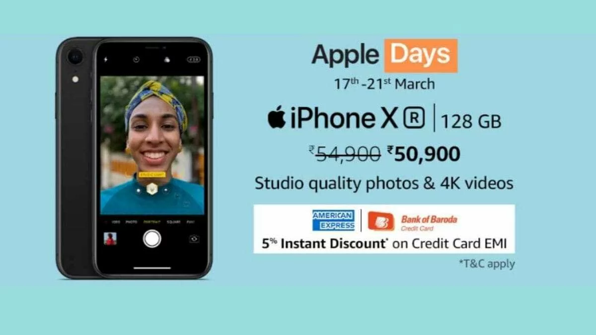 Amazon Apple Days Offering Discounts, Deals on Mobiles, Laptops, and More