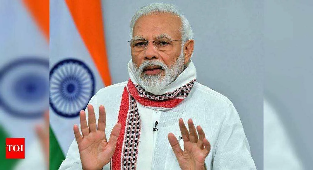  India on right path, cases in many nations 30 times higher: PM Modi on Covid-19 | India News - Times of India