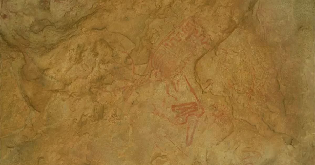 Rare butchery scene found in 30,000-year-old rock art in India