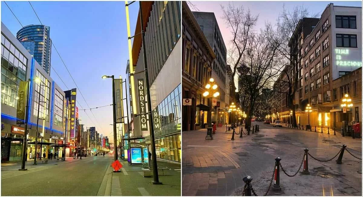 These Popular Metro Vancouver Spots Are Looking Like Ghost Towns (Photos)
