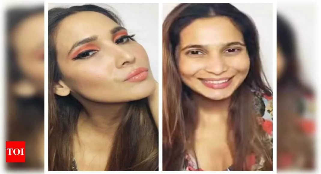 Prachi Mishra does the pass the brush challenge, her way - Times of India
