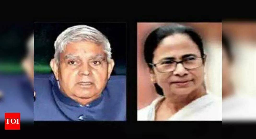  Bengal governor urges CM Mamata to follow Constitution | India News - Times of India