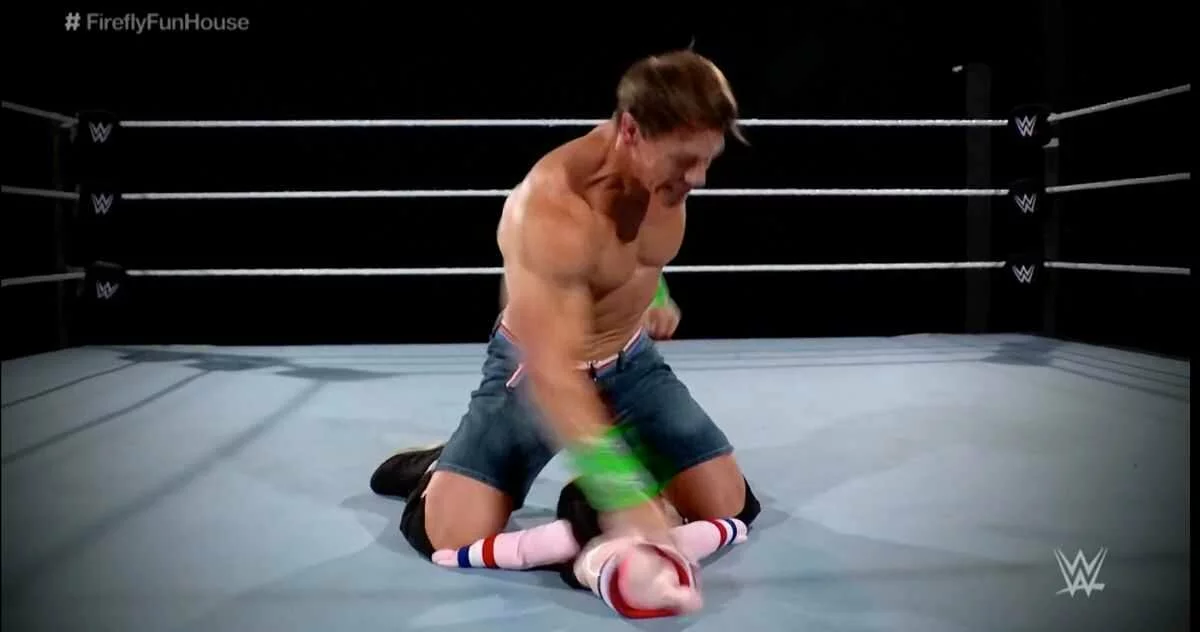 John Cena Wrestled a Puppet at WrestleMania This Year… and Lost