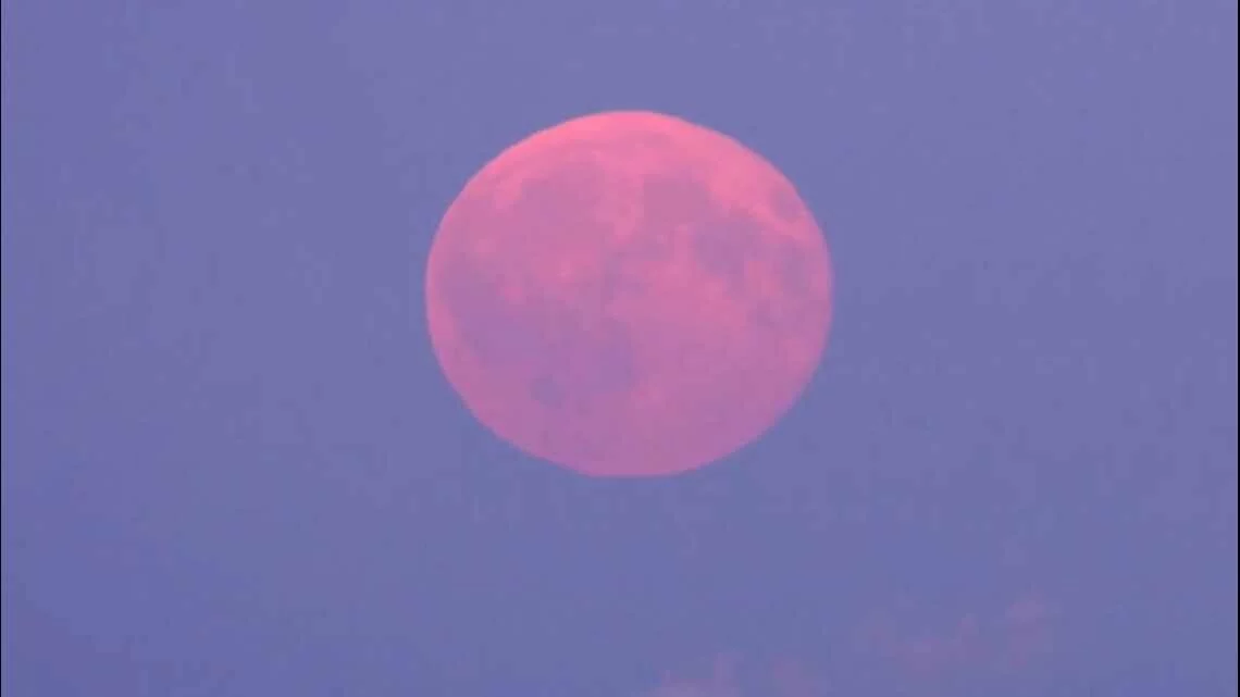 April's full moon is known as the Pink Moon, but it won't really be pink. How did it get its nickname and why is it so super?