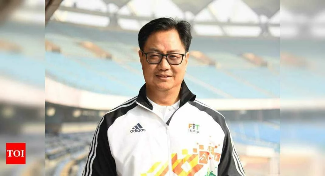 Kiren Rijiju wants active participation from state, district football bodies and corporates - Times of India