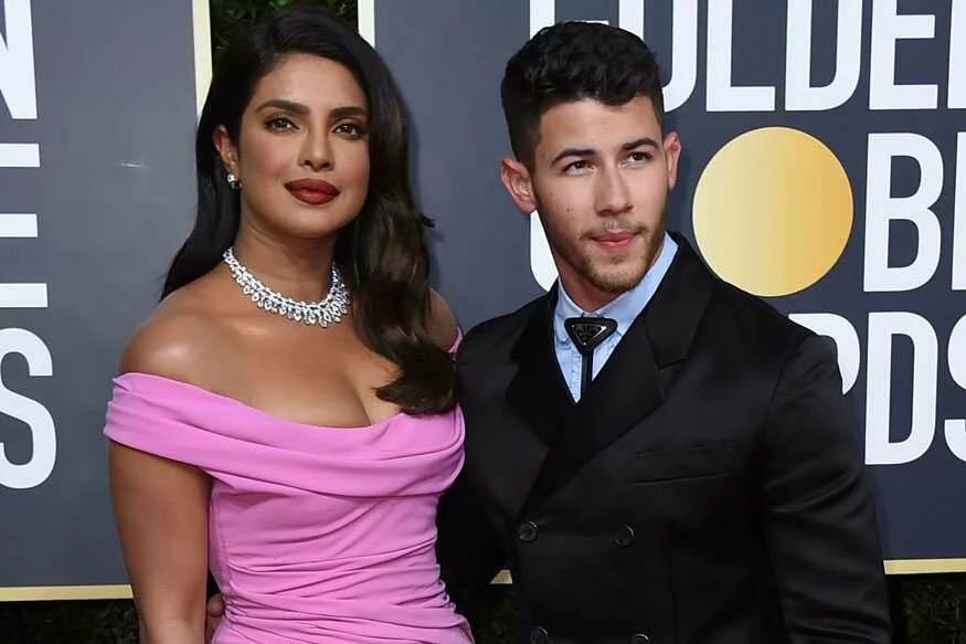 Priyanka Chopra and Nick Jonas walk the red carpet at the 77th annual Golden Globe Awards in Beverly Hills, California. Take a look at the pictures...