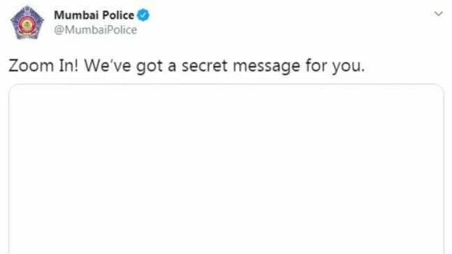 April Fools' Day: Mumbai Police has a secret message for you. Don't be a fool