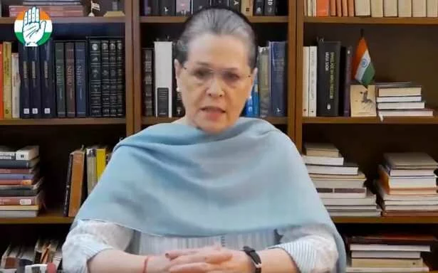 Congress with people in fight against COVID-19: Sonia