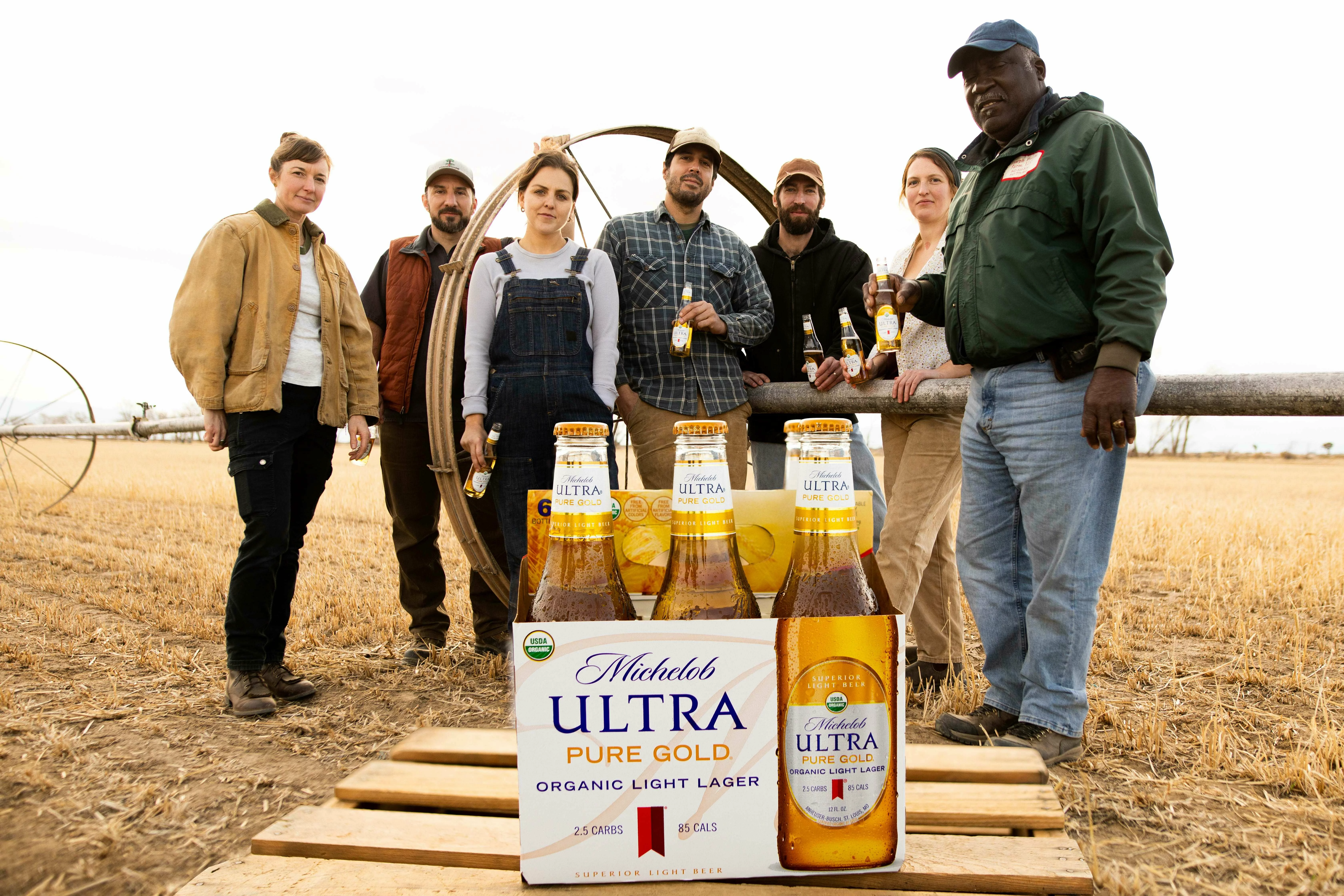 Michelob Ultra Pure Gold uses its Super Bowl ad to plug program for organic farming