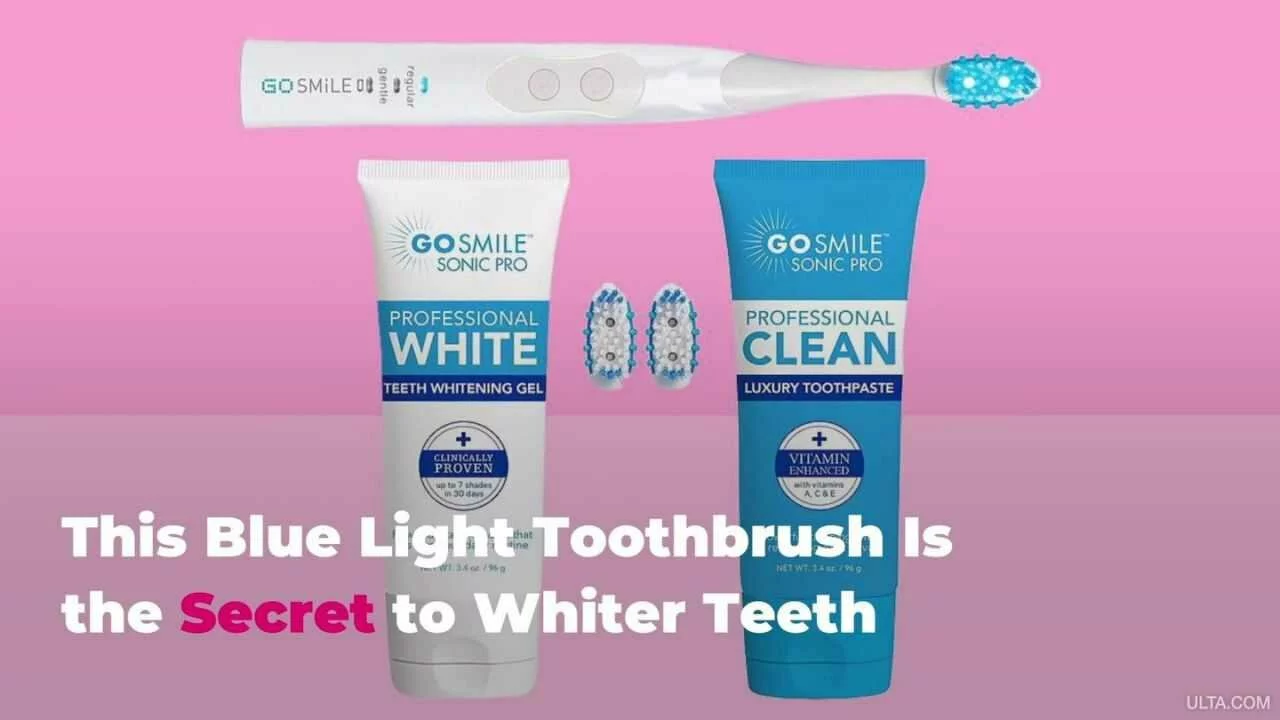 This Blue Light Toothbrush Is the Secret to Whiter Teeth