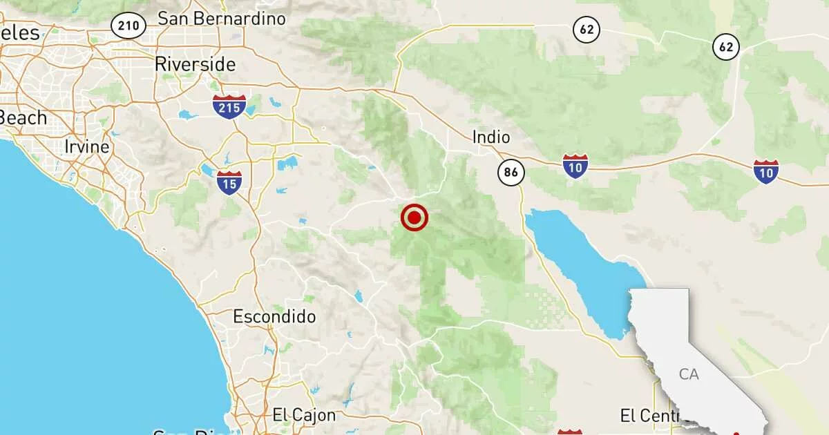 Several magnitude 3-plus earthquakes strike near Palm Springs