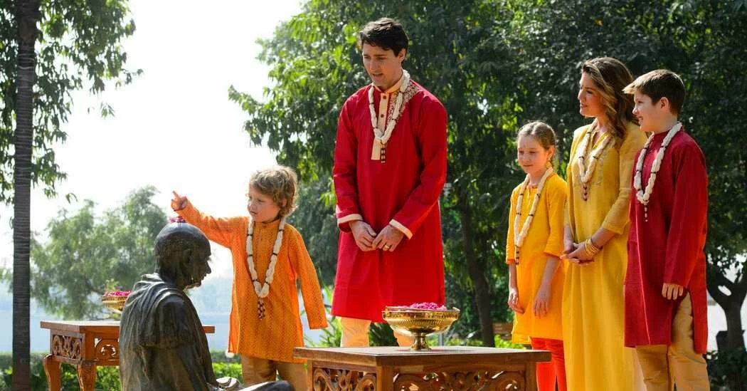 Can a Canadian Carry Off Bollywood Style? Justin Trudeau Finds Out