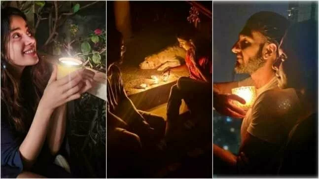 Bollywood celebs light candles to support PM Modi's 9pm 9min call: Prayers never go in vain 