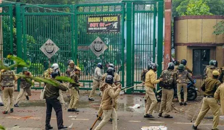 UP cops cried 'Jai Shri Ram' while attacking AMU students, claims activists' report