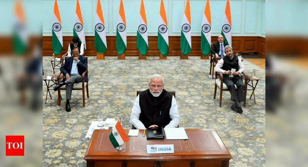 G20 Summit 2020: PM Modi calls for stronger WHO to fight pandemics | India News - Times of India