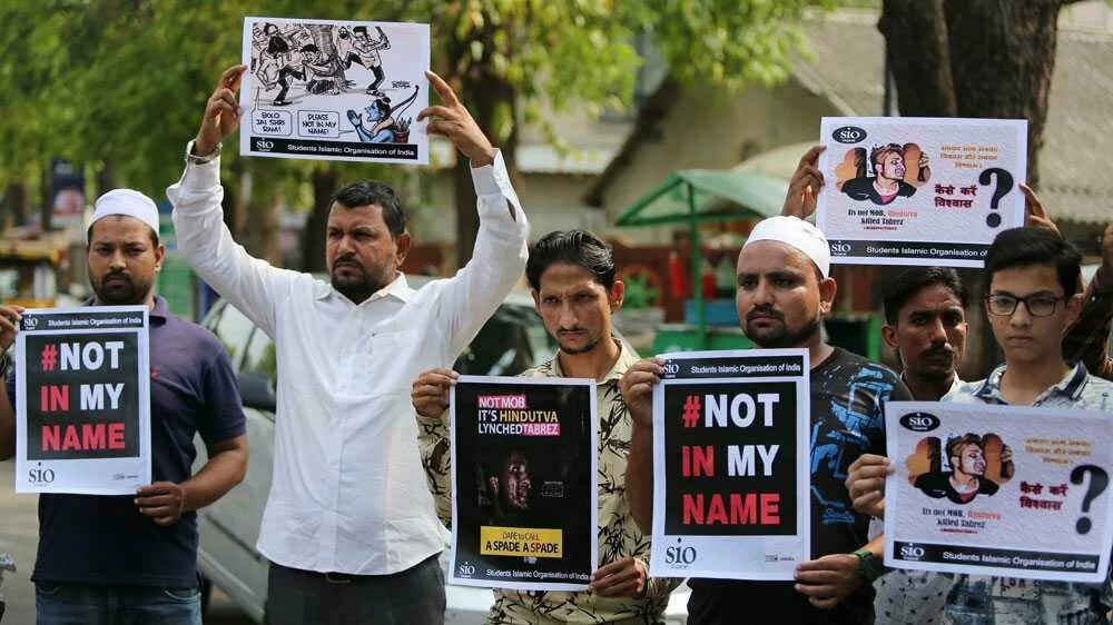 Protests in Indian cities after Muslim man beaten to death