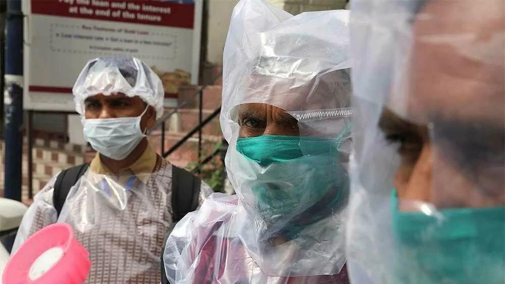 COVID-19: 'Panic' among India health workers over PPE shortages