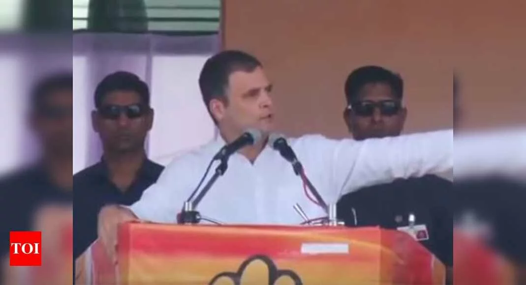 News News: A clipped video showing Rahul Gandhi saying he will leave India and settle in London is being shared widely on social media platforms.