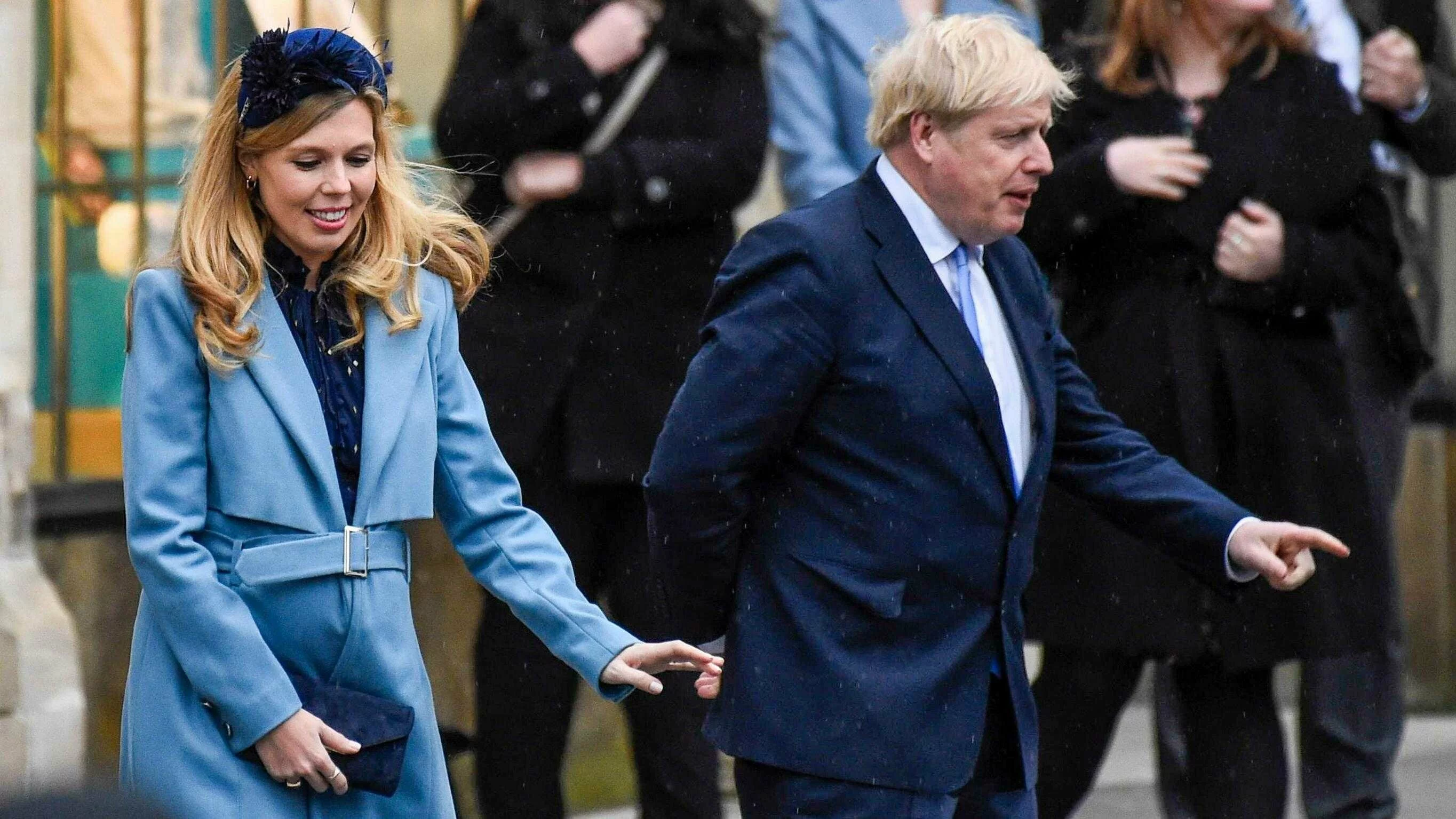 Queen offers Carrie Symonds a message of support while Boris Johnson is in intensive care