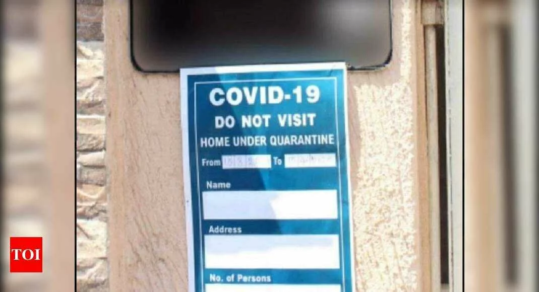 Kolkata Corona Update: Salt Lake man shows Covid-19 signs, locality sealed off | Kolkata News - Times of India