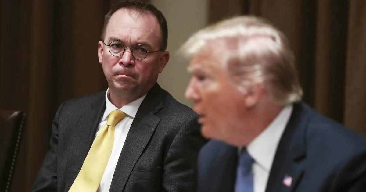 Mulvaney Praises Trump’s Tireless Work, Apparently Unaware We Can See Twitter