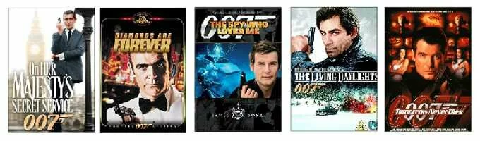 Five to Try: Bond, James Bond(s)