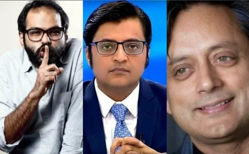 'Bigger termite' jibe for Arnab Goswami by Shashi Tharoor? Comedian Kunal Kamra demands debate days after Republic TV founder raised questions on Isha Ambani's Holi bash