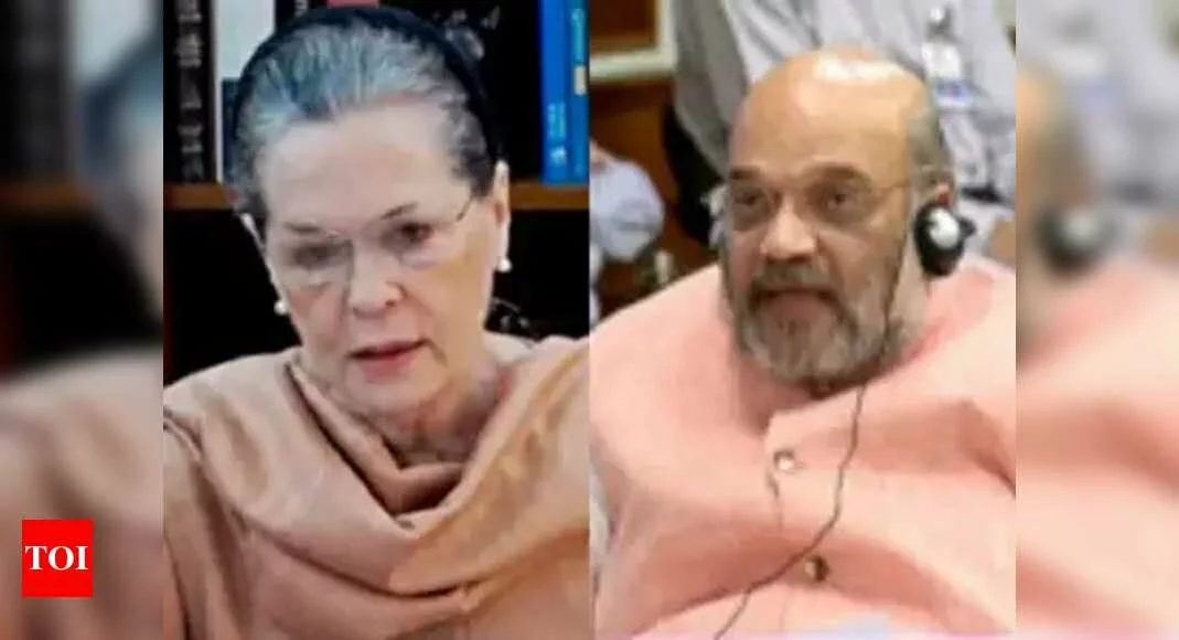  BJP slams Sonia â€˜chaosâ€™ remarks as â€˜dirty politicsâ€™ | India News - Times of India