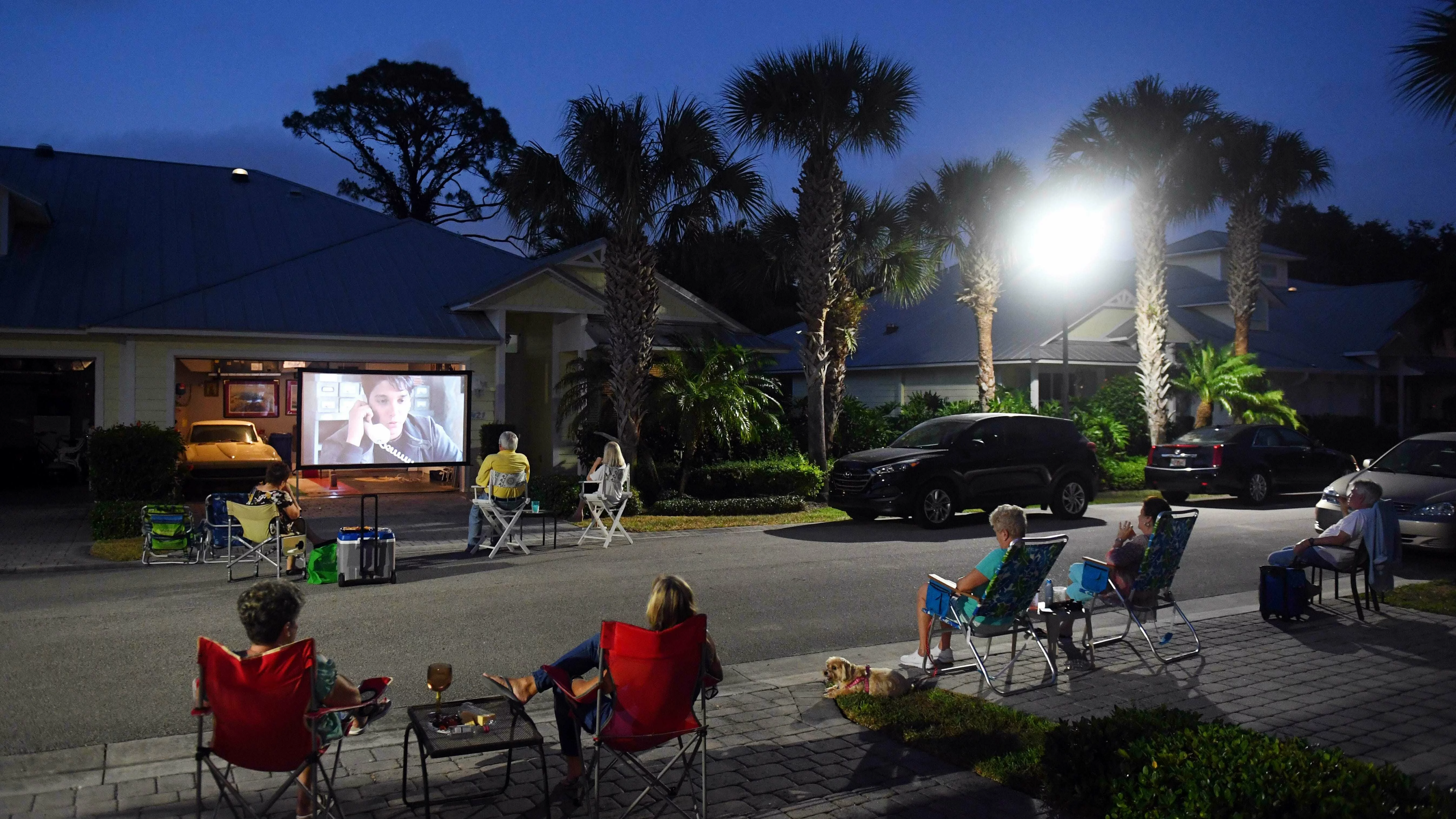 Coronavirus in Indian River County: Movie night helps neighbors stay connected
