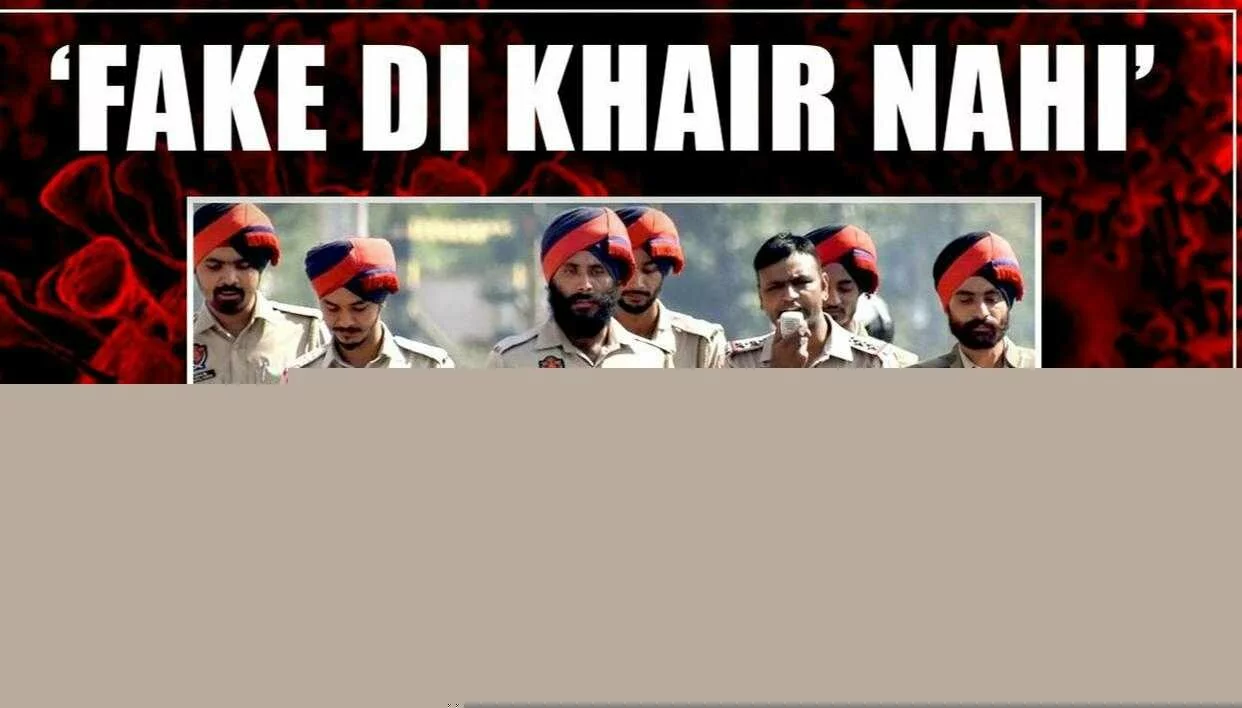 Punjab Police launches 'Fake Di Khair Nahi' campaign to control rumours about Coronavirus - Republic World