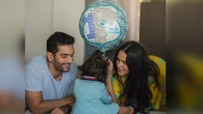 Neha Dhupia and Angad Bedi on daughter Mehr's 1st birthday: Just be a kind girl always