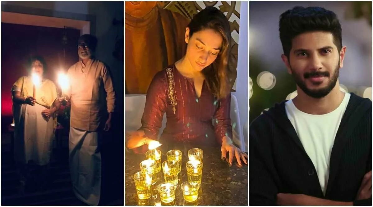 Rajinikanth, Tamannaah Bhatia, Dulquer Salmaan and More South Celebs Light Candles Supporting PM Modi's '9 PM, 9 Minutes Appeal' (View Posts) - TechZimo