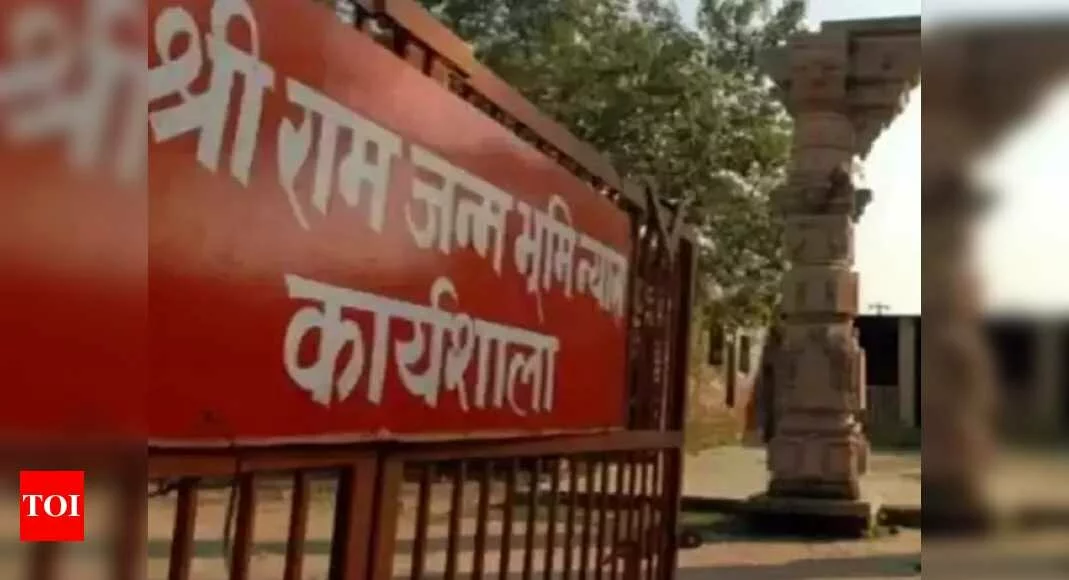  First meeting of Ram Mandir Trust today | India News - Times of India