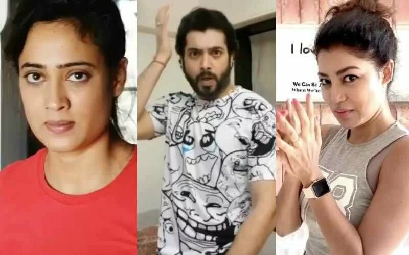 Television stars Shweta Tiwari, Debina Bonnerjee, Sharad Malhotra, Donal Bisht, Priyanka Kalantri and others took up the hit me challenge while they are self-isolating at home. Fans blamed them for promoting domestic violence