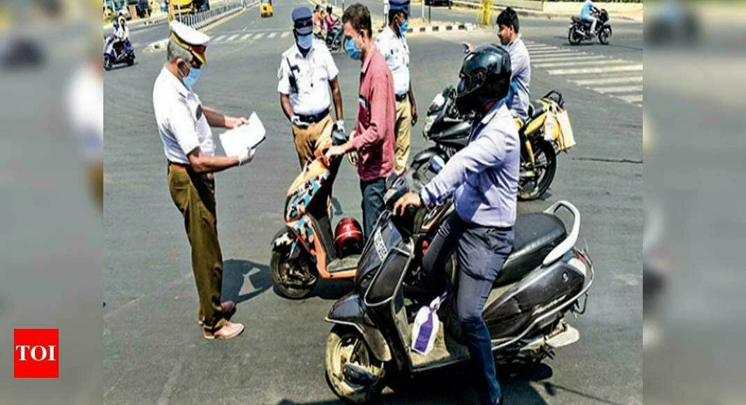 Residents violate lockdown, 7,500 booked till date in Chennai | Chennai News - Times of India