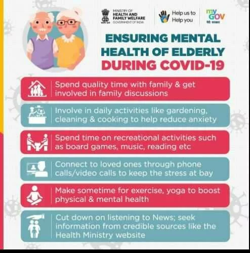 Health Ministry provides useful tips to ensure mental health of elderly during COVID-19 crisis